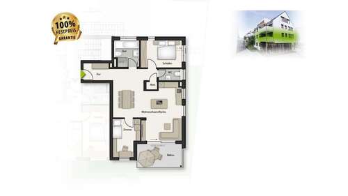 Foto - Wohnung zum Kaufen in Holzgerlingen 539.000,00 € 84 m²
