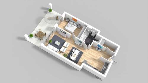 Foto - Wohnung zum Mieten in Dortmund 920,00 € 80.99 m²