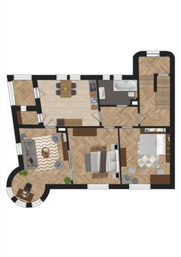 Foto - Wohnung zum Mieten in Schleiz 530,00 € 76.05 m²