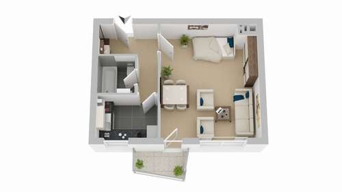 Foto - Wohnung zum Kaufen in Berlin 212.500,00 € 40 m²