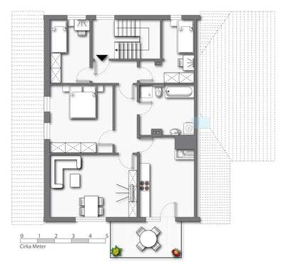 Foto - Wohnung zum Mieten in Bad Berleburg 580,00 € 91 m²