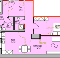 Wohnung zum Mieten in Bad Mergentheim 1.079,33 € 77.93 m²