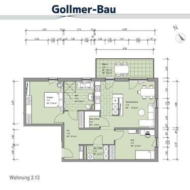 Foto - Wohnung zum Kaufen in Bad Harzburg 328.830,00 € 98.6 m²