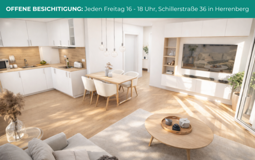 Foto - Wohnung zum Kaufen in Herrenberg 429.000,00 € 58.4 m²