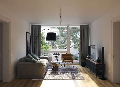 Foto - Wohnung zum Kaufen in Düsseldorf 259.968,00 € 57.3 m²