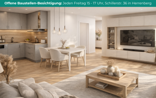 Foto - Wohnung zum Kaufen in Herrenberg 435.000,00 € 56.17 m²