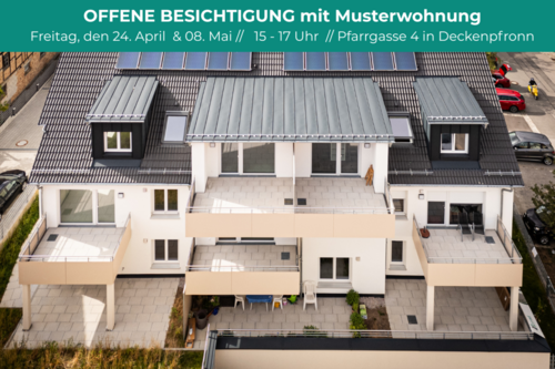 Foto - Wohnung zum Kaufen in Deckenpfronn 329.000,00 € 54.39 m²