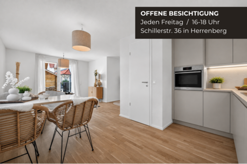 Foto - Wohnung zum Kaufen in Herrenberg 408.000,00 € 55.14 m²