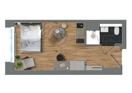 Foto - Wohnen auf Zeit in Münster 1.108,00 €