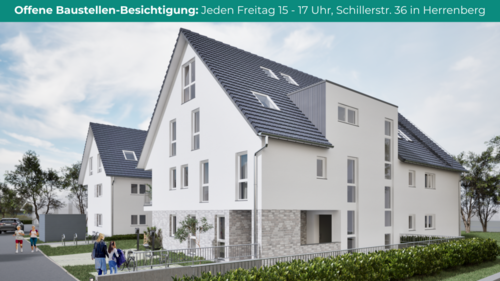 Foto - Wohnung zum Kaufen in Herrenberg 415.000,00 € 53.15 m²