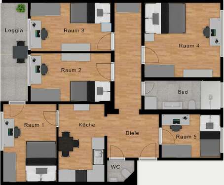 Foto - WG-Zimmer in München 729,00 € 8 m²