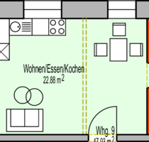 Wohnung zum Mieten in Bad Mergentheim 559,66 € 47.03 m²