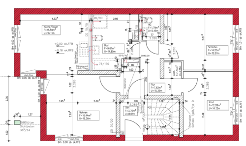 Foto - Wohnung zum Mieten in Lampertheim 1.070,00 € 85 m²