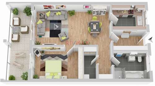 Foto - Wohnung zum Kaufen in Ketsch 287.500,00 € 79 m²