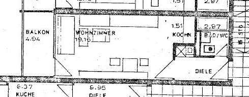 Foto - Wohnung zum Kaufen in Göttingen 62.000,00 € 29 m²