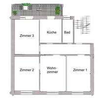 Wohnung zum Mieten in Düsseldorf Bilk 1.760,00 € 94 m² - Düsseldorf / Bilk