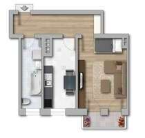 Wohnung zum Mieten in Merseburg 279,00 € 42.8 m²
