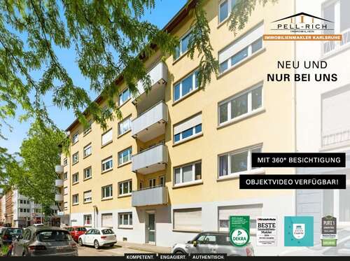 Foto - Wohnung zum Mieten in Karlsruhe 1.170,00 € 55 m²