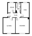 Wohnung zum Mieten in Gelsenkirchen 469,00 € 59.37 m²