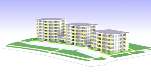 Foto - Wohnung zum Mieten in Greifswald 395,34 € 59.9 m²