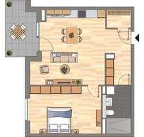 Wohnung zum Mieten in Bonn 1.079,00 € 67.71 m²