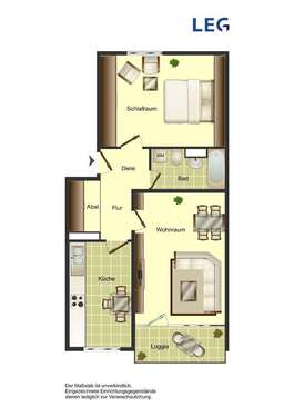 Foto - Wohnung zum Mieten in Köln 791,00 € 66 m²