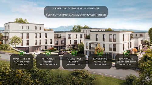 Foto - Wohnung zum Kaufen in Bad Endorf 501.000,00 € 64 m²