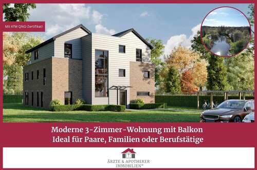 Foto - Wohnung zum Kaufen in Moormerland 299.000,00 € 73.2 m²