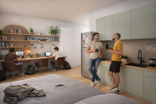 Foto - Wohnung zum Kaufen in Eberswalde 117.865,00 € 21.43 m²