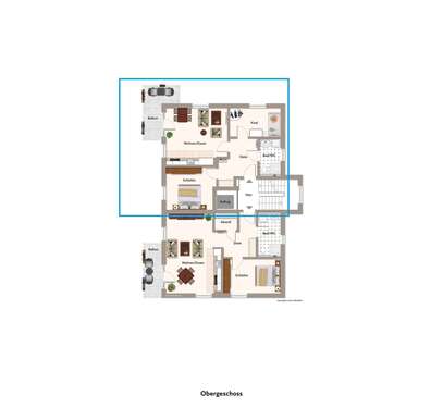 Foto - Wohnung zum Kaufen in Memmingerberg 356.000,00 € 67.8 m²
