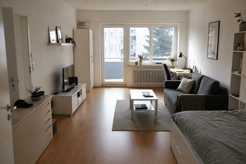 Foto - Wohnung zum Mieten in Offenbach am Main 650,00 € 35 m²