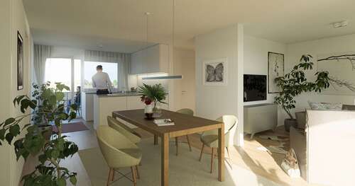 Foto - Wohnung zum Kaufen in Neckartenzlingen 507.963,00 € 85.62 m²