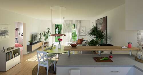 Foto - Wohnung zum Kaufen in Neckartenzlingen 398.616,00 € 68.96 m²