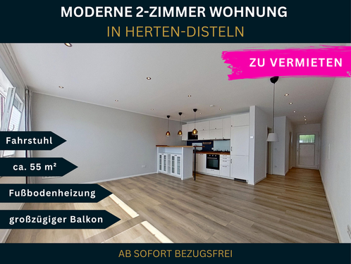 Foto - Wohnung zum Mieten in Herten 420,00 € 55 m²