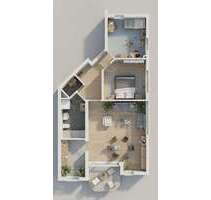 Wohnung zum Mieten in Frankfurt 1.100,00 € 79 m²