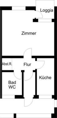 Foto - Wohnung zum Mieten in Salzgitter 322,00 € 43.59 m²