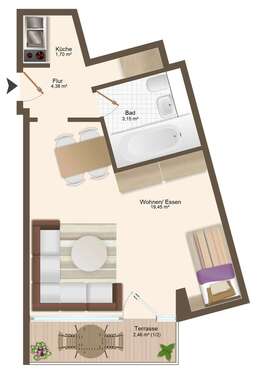 Foto - Wohnung zum Kaufen in München 250.000,00 € 31.14 m²