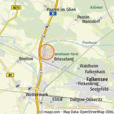 Foto - Grundstück zu verkaufen in Brieselang 370.000,00 € 1034 m²