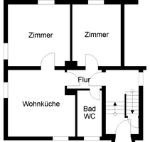 Wohnung zum Mieten in Herford 489,00 € 50.7 m²