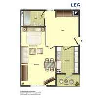 Wohnung zum Mieten in Aachen 469,00 € 43 m²