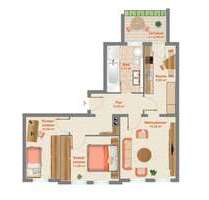 Wohnung zum Kaufen in Altenburg 69.000,00 € 64.9 m²