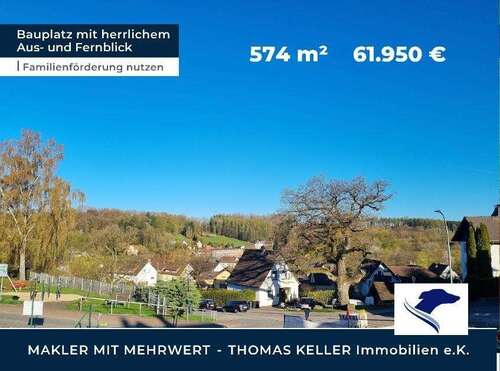 Foto - Grundstück zu verkaufen in Hirzenhain 61.950,00 € 574 m²