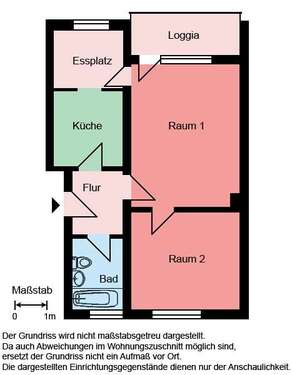 Foto - Wohnung zum Mieten in Kamen 429,00 € 51.05 m²