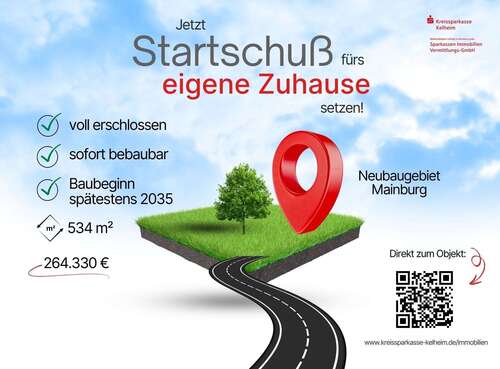 Foto - Grundstück zu verkaufen in Mainburg 264.330,00 € 534 m²