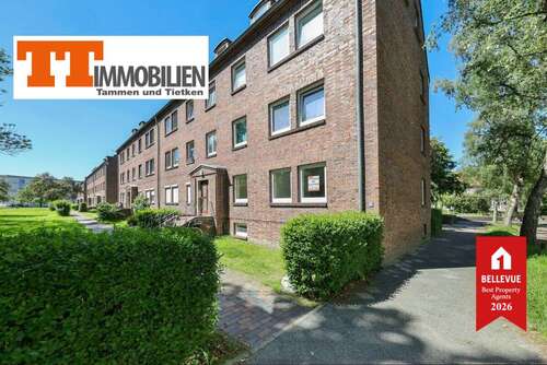 Foto - Wohnung zum Kaufen in Wilhelmshaven 77.500,00 € 57.96 m²