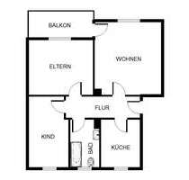 Wohnung zum Mieten in Gelsenkirchen 439,00 € 64.06 m²