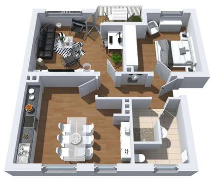 Foto - Wohnung zum Mieten in Herne 479,00 € 59.86 m²