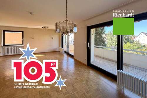 Foto - Wohnung zum Kaufen in Ludwigsburg 329.000,00 € 105 m²