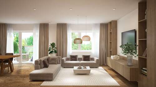 Foto - Wohnung zum Mieten in Soest 1.200,00 € 87.09 m²