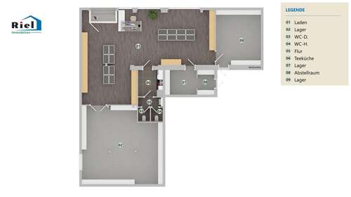 Foto - Büro in Kehl 1.300,00 € 147.5 m²